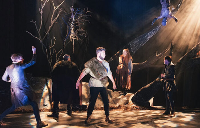Macbeth on stage at dlr Mill Theatre