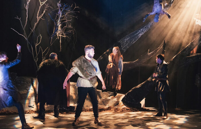 Macbeth on stage at the dlr Mill Theatre